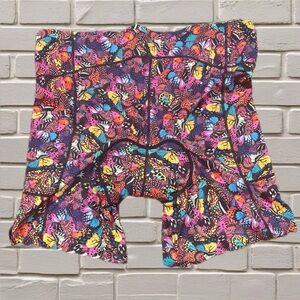 SHREDLY MTB Mountain Bike chamois.
"The Cham" Butterfly Print Sz 3XL